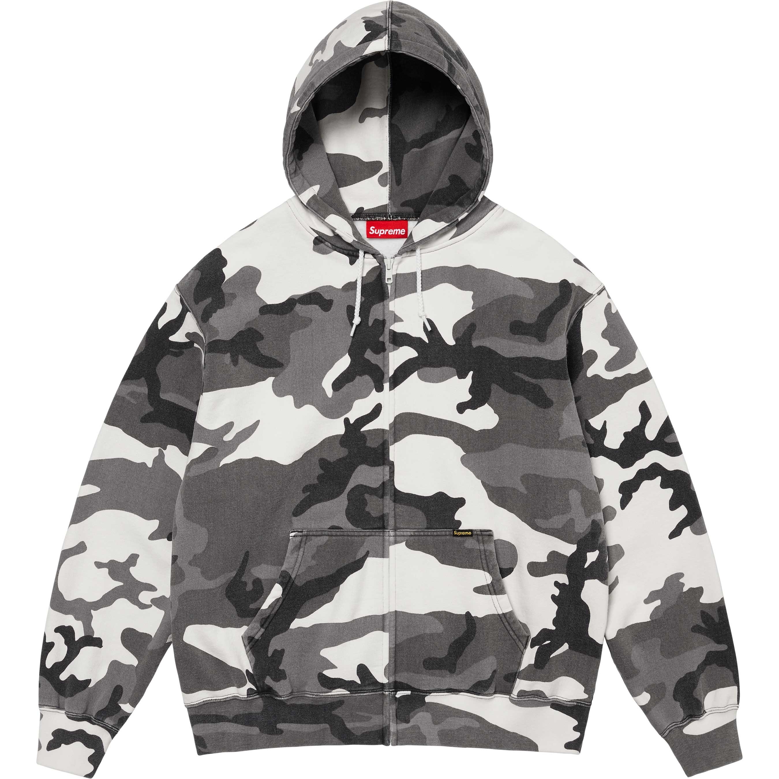 Work Zip Up Hooded Sweatshirt view 8